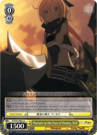 Posture in the Face of Enemy, Felt (RZ/S55-E007 U) [Re:ZERO Vol.2]