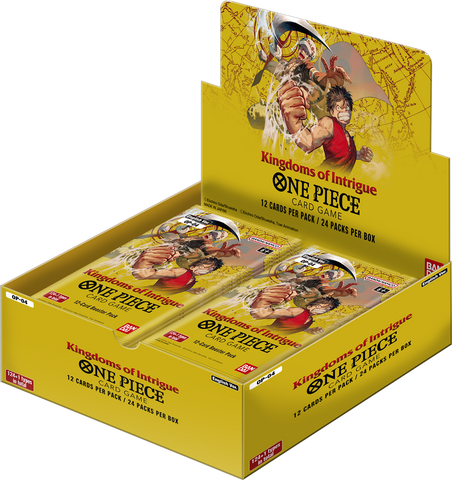 One Piece Kingdoms of Intrigue (OP-04) English - Booster Box