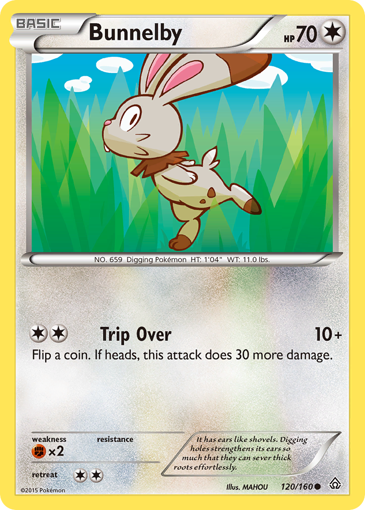 Bunnelby (120/160) [XY: Primal Clash]