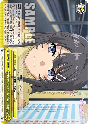 Person to Make Happy [Rascal Does Not Dream of a Dreaming Girl]