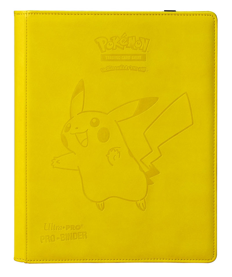 Ultra PRO: 9-Pocket Premium PRO Binder - Pokemon (Pikachu)