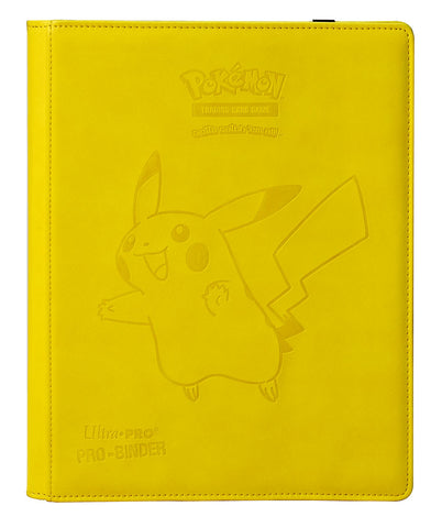 Ultra PRO: 9-Pocket Premium PRO Binder - Pokemon (Pikachu)