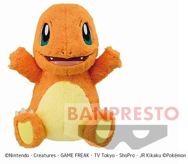 Pokemon: Charmander Soft Plush Doll 13" Banpresto