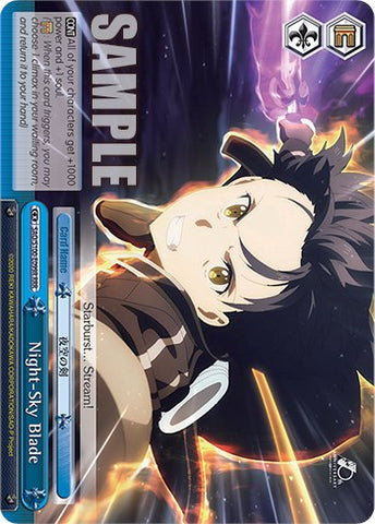 Night-Sky Blade [Sword Art Online Animation 10th Anniversary]