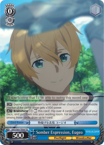 Somber Expression, Eugeo (SAO/S65-TE09 TD) [Sword Art Online -Alicization-]