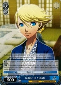 Teddie in Yukata (P4/EN-S01-081 U) [Persona 4 ver.E]