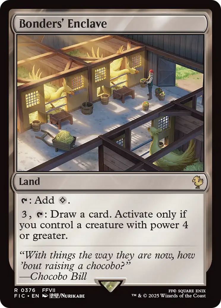 Bonders' Enclave [FINAL FANTASY Commander]