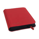 Vault X: 4-Pocket Exo-Tec Zip Binder (Fire Red)