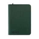 Vault X: 9-Pocket Exo-Tec Zip Binder (Green)