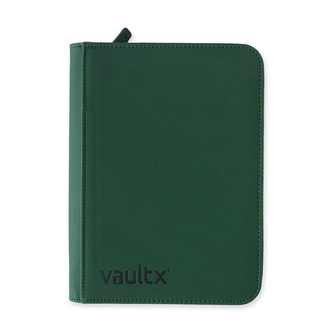 Vault X: 4-Pocket Exo-Tec Zip Binder (Green)
