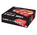 BCW Collectible Card Bin 3200 - Red