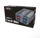 BCW Collectible Card Bin 1600 - Gray
