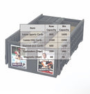 BCW Collectible Card Bin 1600 - Gray