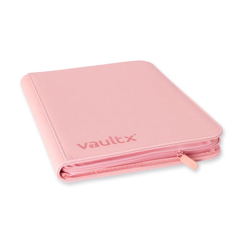 Vault X: 9-Pocket Exo-Tec Zip Binder (Pink)