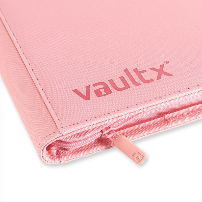 Vault X: 4-Pocket Exo-Tec Zip Binder (Pink)