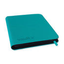 Vault X: 9-Pocket Exo-Tec Zip Binder (Ocean Blue)