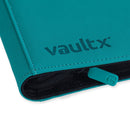 Vault X: 4-Pocket Exo-Tec Zip Binder (Ocean Blue)
