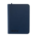 Vault X: 9-Pocket Exo-Tec Zip Binder (Royal Blue)