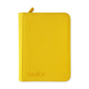 Vault X: 4-Pocket Exo-Tec Zip Binder (Sunrise Yellow)