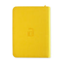 Vault X: 9-Pocket Exo-Tec Zip Binder (Sunrise Yellow)