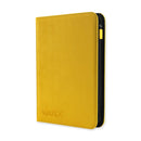 Vault X: 9-Pocket Exo-Tec Zip Binder (Sunrise Yellow)