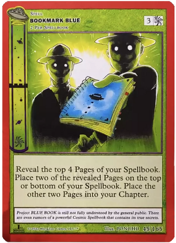 Bookmark Blue [Cryptid Nation: UFO First Edition]