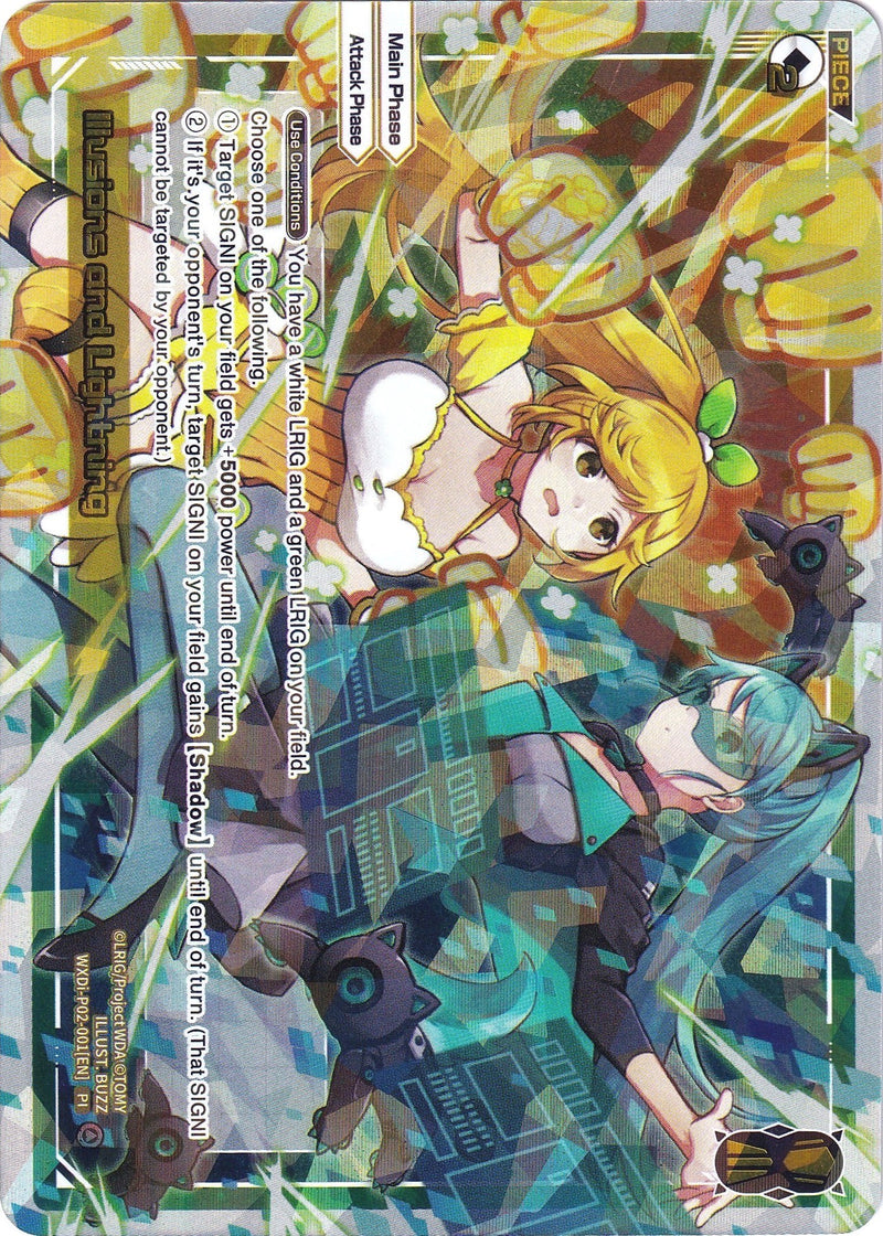 Illusions and Lightning (WXDi-P02-001) [Changing Diva]