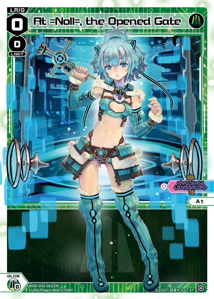 At =Noll=, the Opened Gate (WXDi-D01-001) [Diva Debut Deck D01: Ancient Surprise]