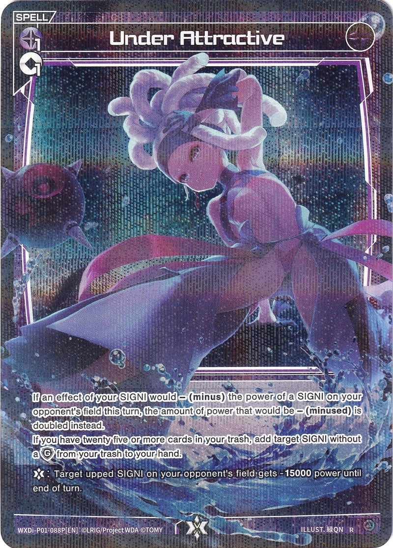 Under Attractive (Parallel Foil) (WXDi-P01-088P) [Glowing Diva]