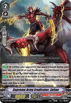 Supreme Army Eradicator, Zuitan (V-BT05/024EN) [Aerial Steed Liberation]