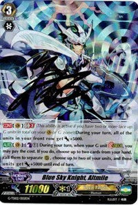 Blue Sky Knight, Altmile (Signed Foil) (G-TD02/002EN) [Divine Swordsman of the Shiny Star]